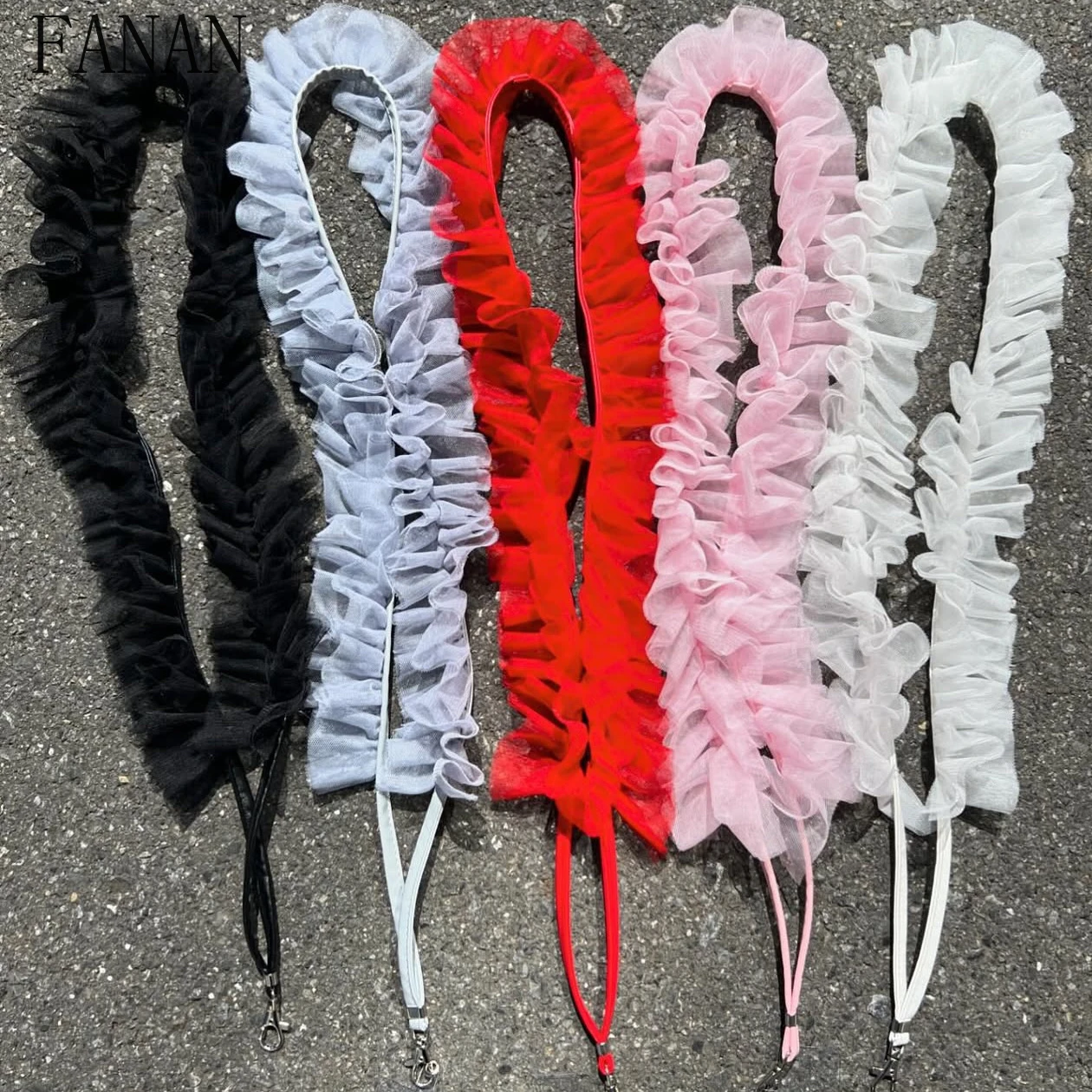 2025 New Bags Parts Japanese Styletie Mesh Pleated Mobile Phone Chain Crossbody Neck Mesh Phone Bag Shoulder Strap
2025 New Bags Parts Japanese Styletie Mesh Pleated Mobile Phone Chain Crossbody Neck Mesh Phone Bag Shoulder Strap