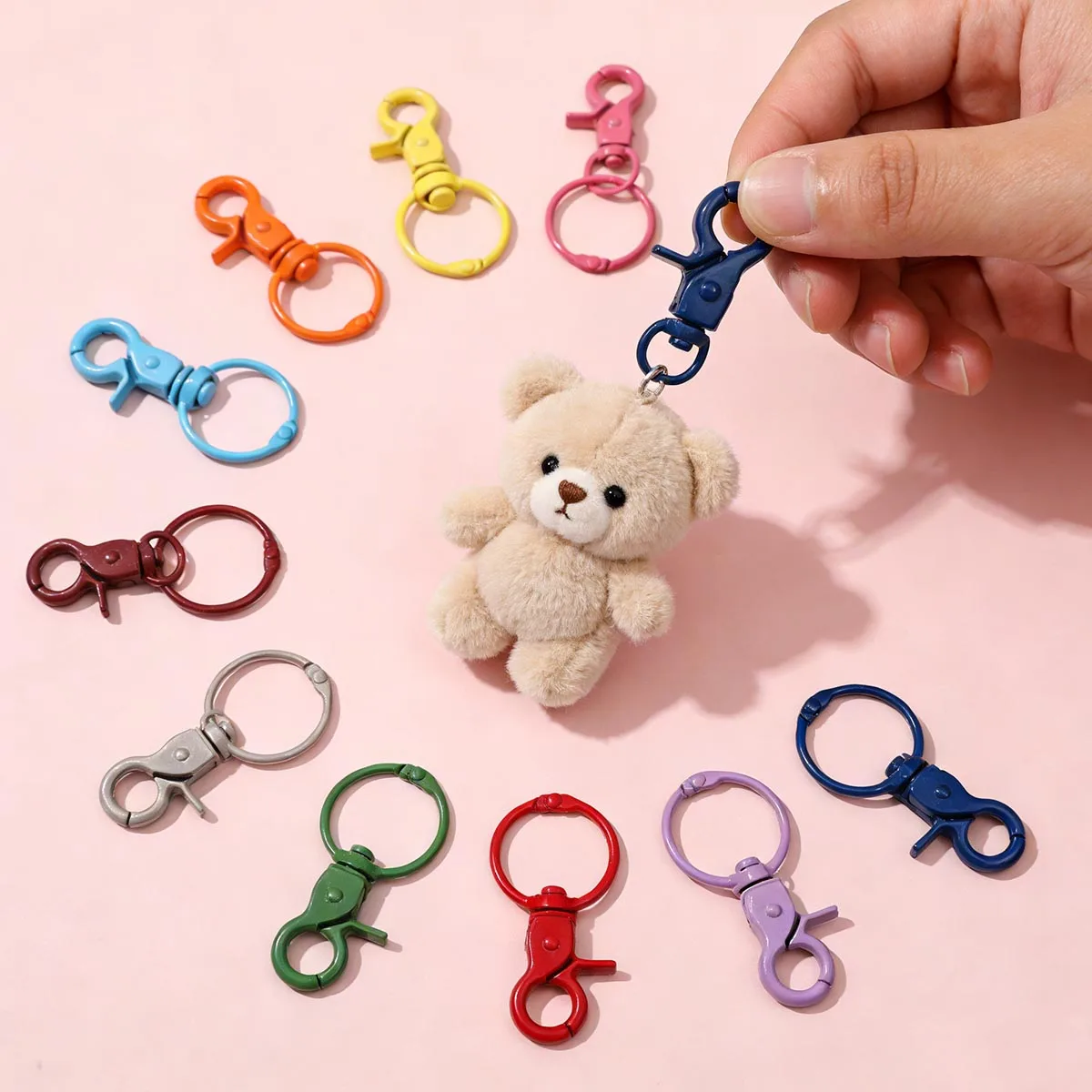 5/10pcs 18x45mm Sapphire Blue Lobster Clasp Hooks for Jewelry Making Finding DIY Keychain End Connector Handbag Toy Doll Hook
5/10pcs 18x45mm Sapphire Blue Lobster Clasp Hooks for Jewelry Making Finding DIY Keychain End Connector Handbag Toy Doll Hook