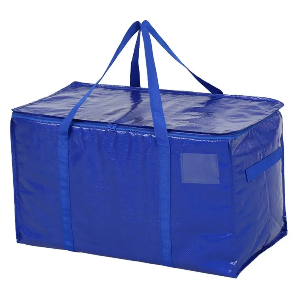 Reusable Packing Bag with Reinforced Stitches Heavy Duty Reusable Plastic Moving Tote Extra Storage Bag with Zipper for Space
Reusable Packing Bag with Reinforced Stitches Heavy Duty Reusable Plastic Moving Tote Extra Storage Bag with Zipper for Space