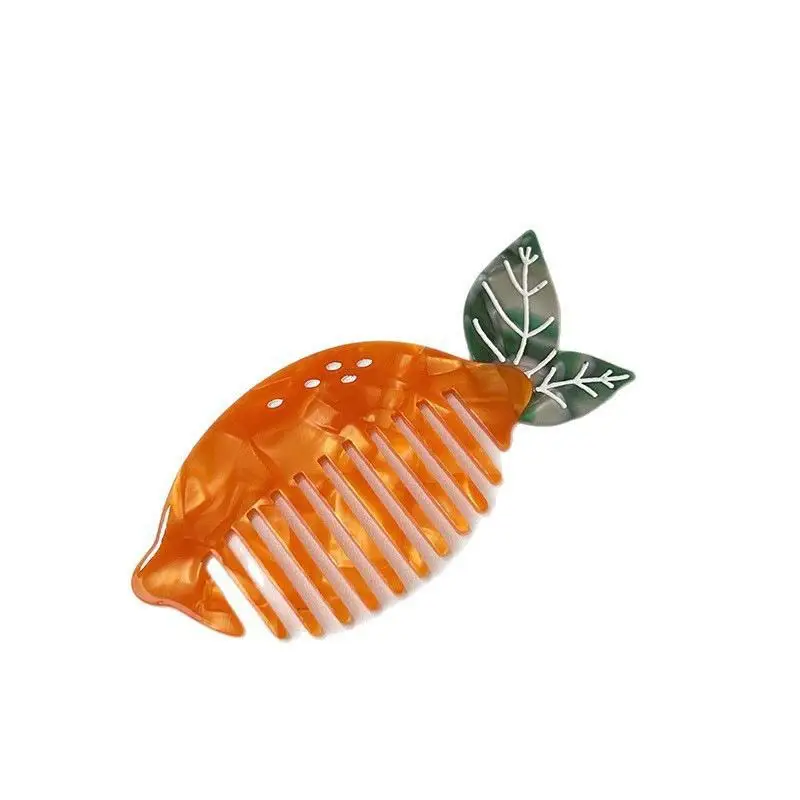 Cute Cartoon Fruit Shaped Hair Combs Soft Anti- Comfortable Grooming Tool for Teen Girls School Daily Use
Cute Cartoon Fruit Shaped Hair Combs Soft Anti- Comfortable Grooming Tool for Teen Girls School Daily Use