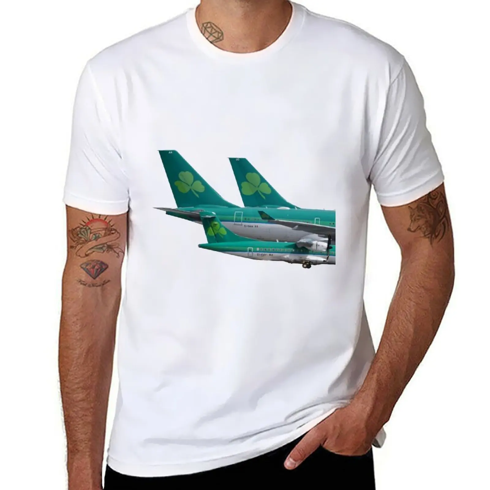 Aer Lingus tail T-Shirt mens graphic t shirts t shirt custom print T-Shirt
Aer Lingus tail T-Shirt mens graphic t shirts t shirt custom print T-Shirt