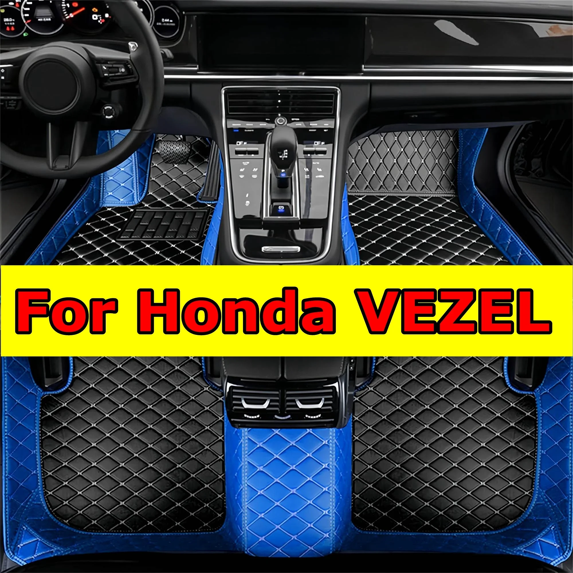 Thickening Car Floor Mats for Honda VEZEL 2015 2016 2017 2018 2019 2020 Waterproof Leather Coverage Luxury Floor Liners 3D Full
Thickening Car Floor Mats for Honda VEZEL 2015 2016 2017 2018 2019 2020 Waterproof Leather Coverage Luxury Floor Liners 3D Full