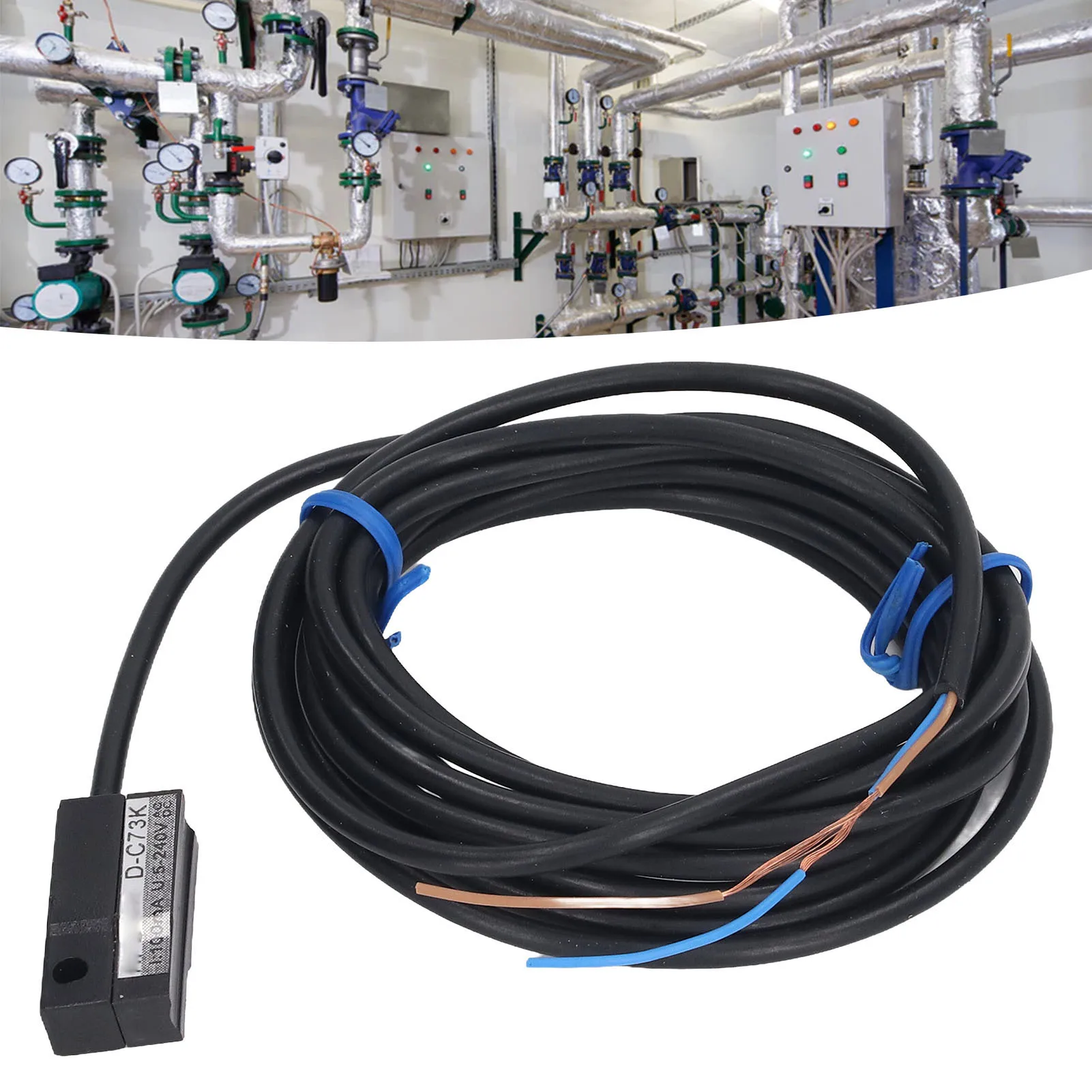 2 Wire Proximity Sensor 2 Wire Magnetic Normally Open Magnetic Proximity Sensor AC5‑240V 100mA for TTL Circuit
2 Wire Proximity Sensor 2 Wire Magnetic Normally Open Magnetic Proximity Sensor AC5‑240V 100mA for TTL Circuit