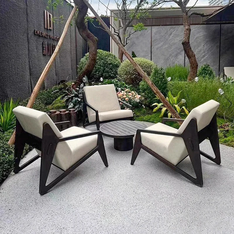 Outdoor Sofa Courtyard Villa Leisure Set Patio Garden Aluminum Alloy Waterproof And Sunscreen Furniture Coffee Table 
Outdoor Sofa Courtyard Villa Leisure Set Patio Garden Aluminum Alloy Waterproof And Sunscreen Furniture Coffee Table