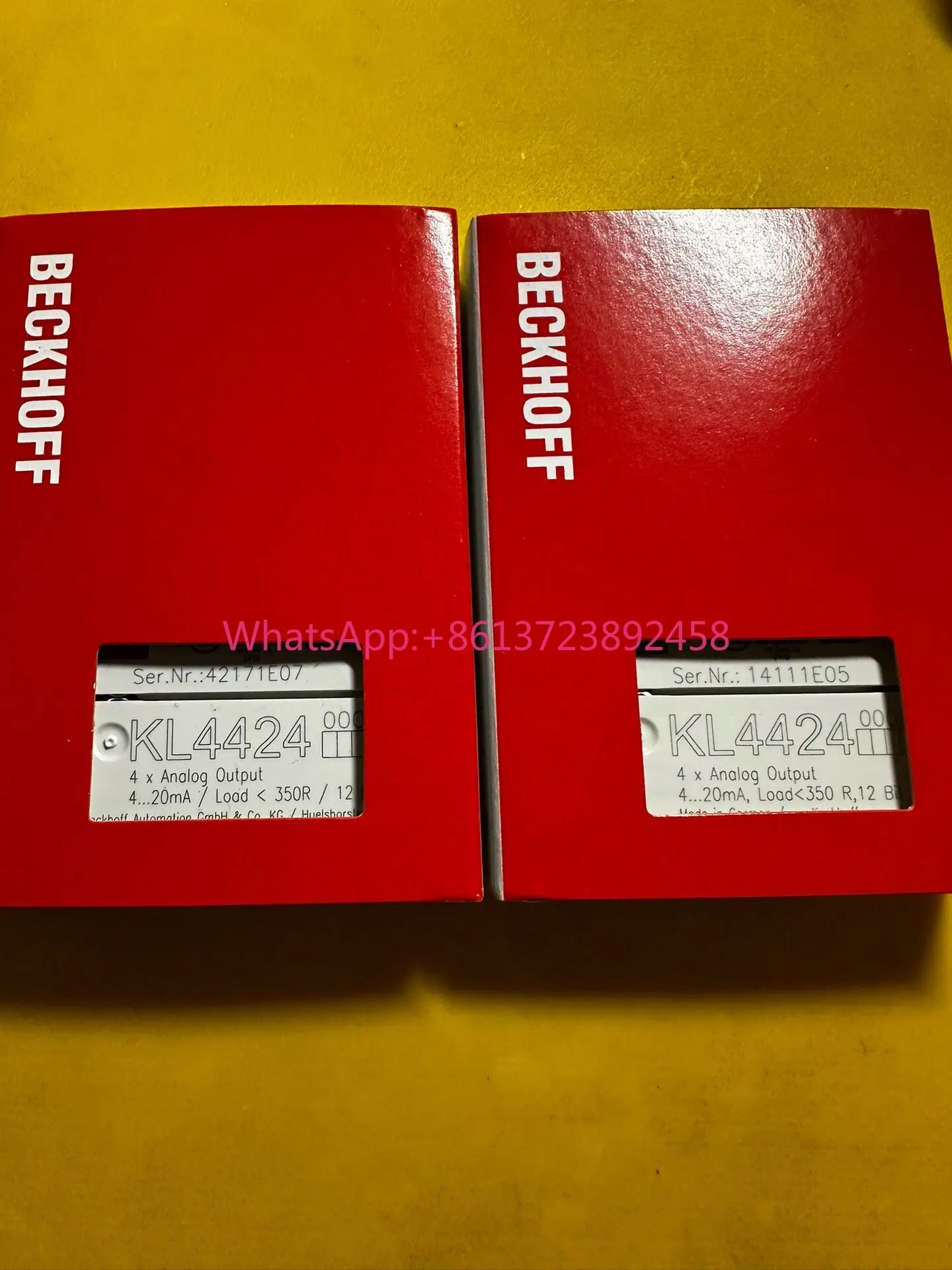 Beckhoff module KL4424 brand new original high quality
Beckhoff module KL4424 brand new original high quality