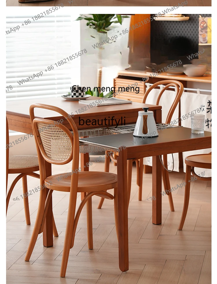 Modern Nordic Solid Wood Dining Stretchable Camping Table Cherrywood Outdoor Picnic Telescopic Table Long Table
Modern Nordic Solid Wood Dining Stretchable Camping Table Cherrywood Outdoor Picnic Telescopic Table Long Table