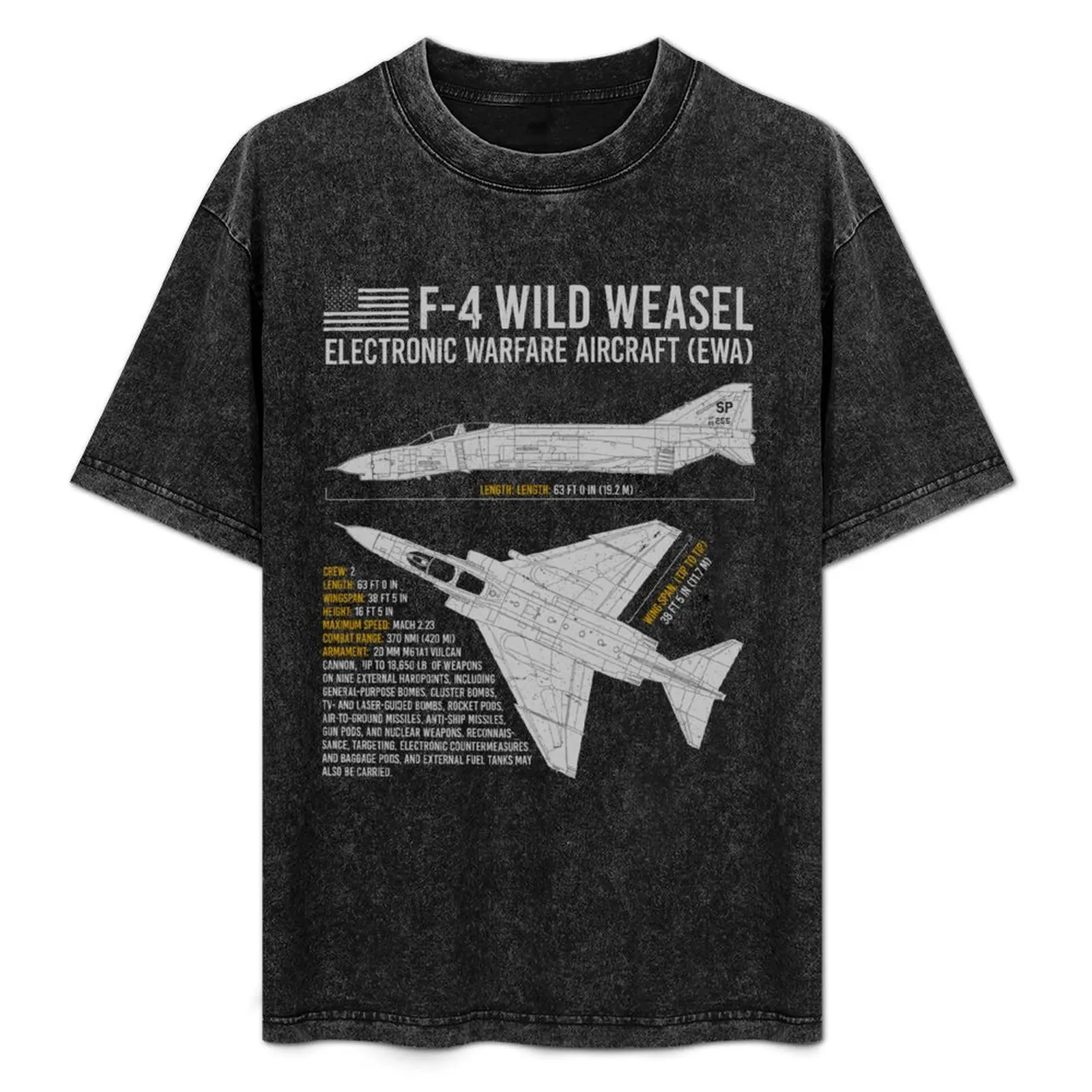 F-4 Phantom Wild Weasel US Aircraft Plane USAF Airplane Blueprint T-Shirt gifts for boyfriend Men's cotton t-shirt
F-4 Phantom Wild Weasel US Aircraft Plane USAF Airplane Blueprint T-Shirt gifts for boyfriend Men's cotton t-shirt