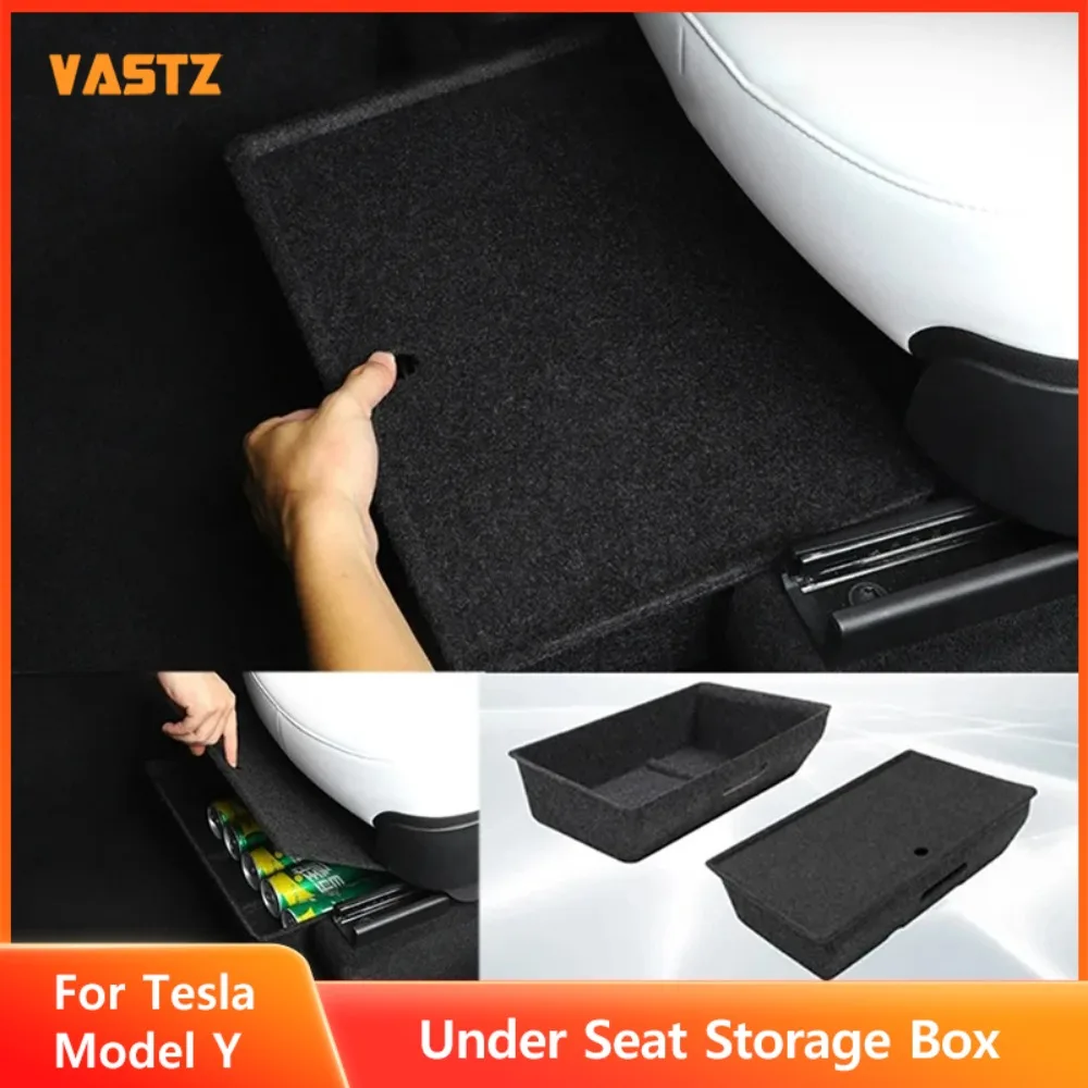 Under Seat Storage Box for Tesla Model Y 2021-2024 High Capacity Organizer Case Felt Cloth Drawer Under Seat Hidden Box
Under Seat Storage Box for Tesla Model Y 2021-2024 High Capacity Organizer Case Felt Cloth Drawer Under Seat Hidden Box