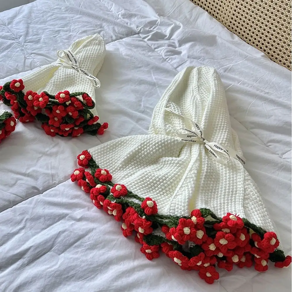 Crochet Rose Bouquet Blanket Fashion Finished Flower Bouquet Blanket DIY Craft Sunflower Carnation Carnation Blanket
Crochet Rose Bouquet Blanket Fashion Finished Flower Bouquet Blanket DIY Craft Sunflower Carnation Carnation Blanket