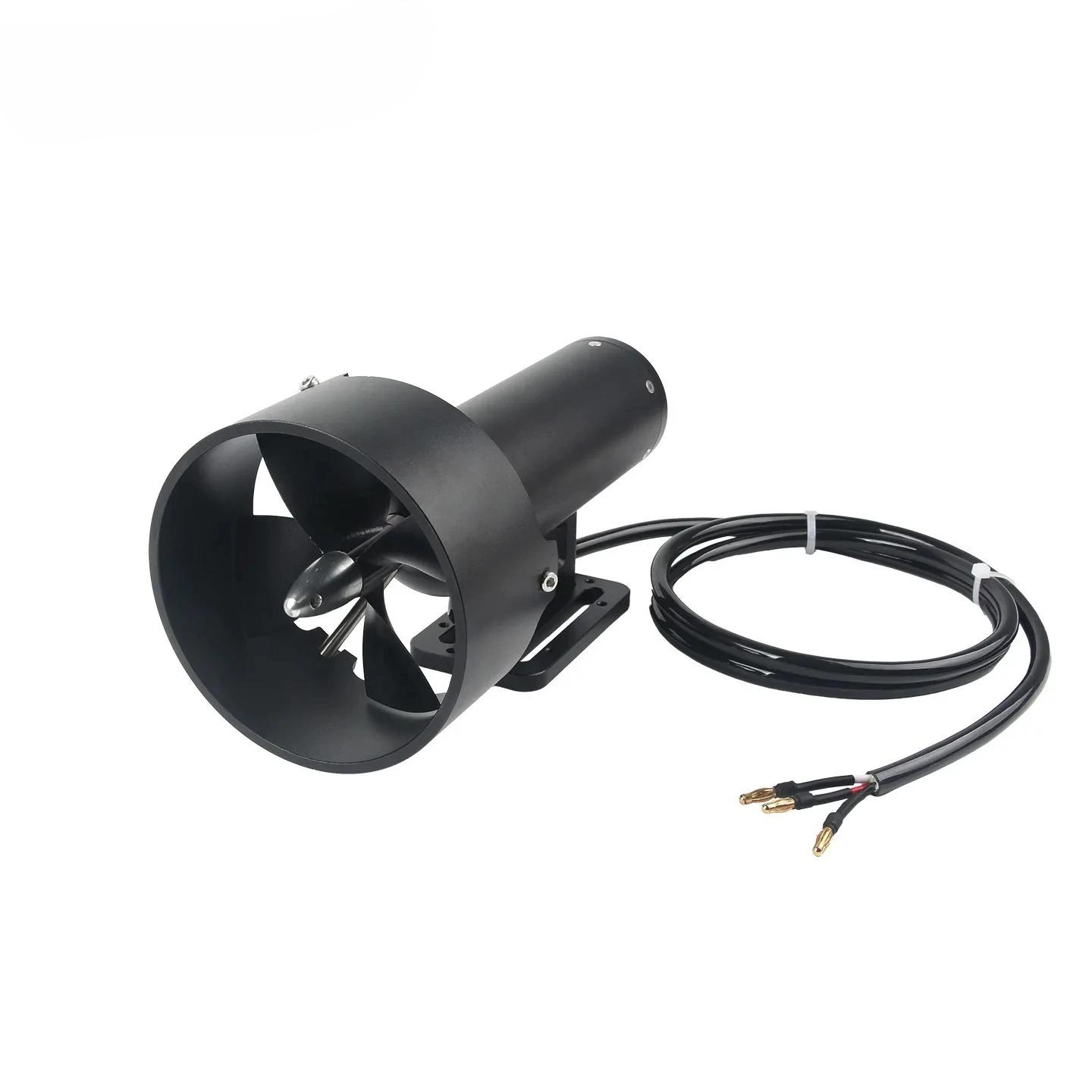 KYI-30T-H 48V 30KG Thrust Underwater Thruster Waterproof Fully Enclosed Brushless IPX8 Motor for E-surfboard RC ROV Boat
KYI-30T-H 48V 30KG Thrust Underwater Thruster Waterproof Fully Enclosed Brushless IPX8 Motor for E-surfboard RC ROV Boat