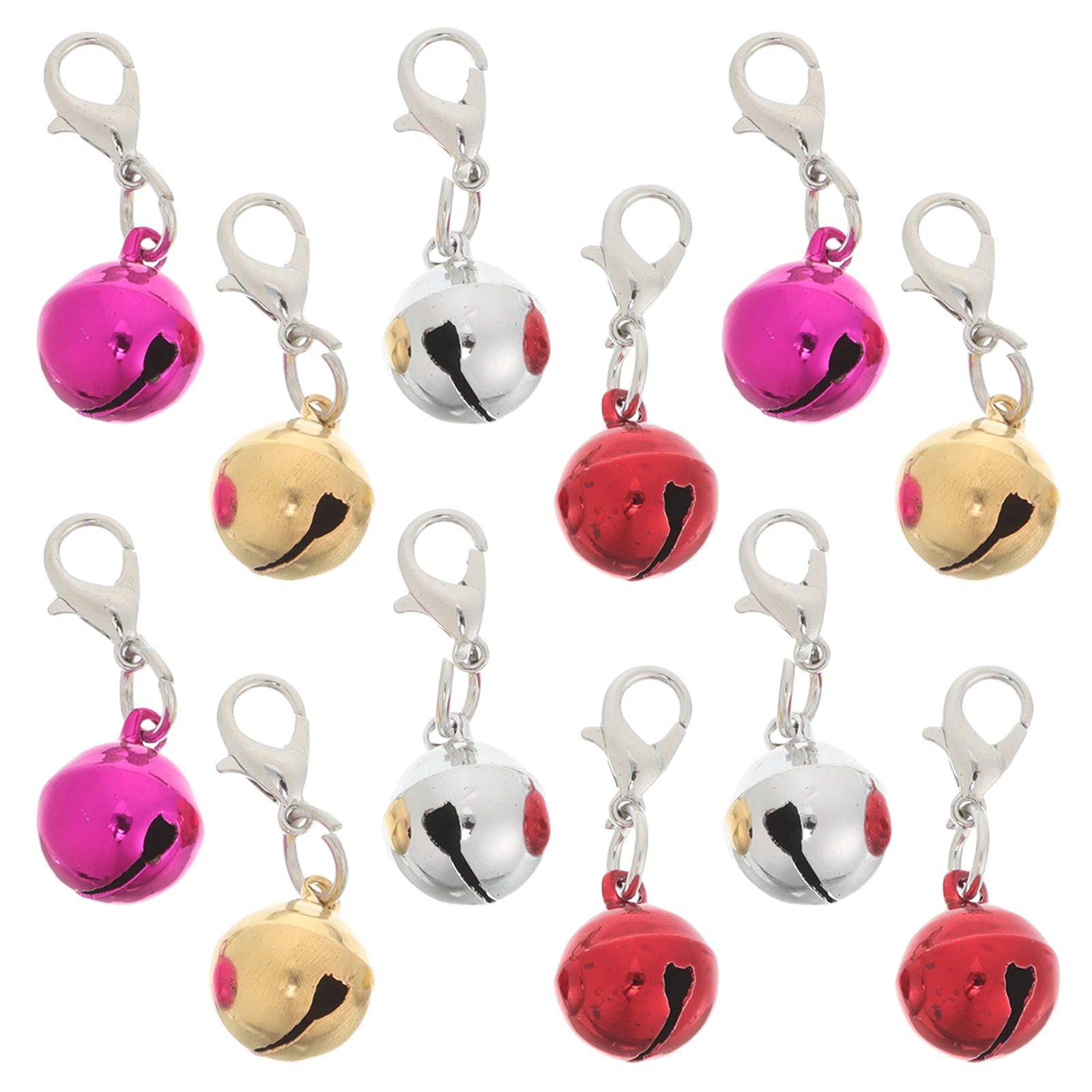 20Pcs Pet Collar Bells Colorful Metal DIY Charms Clip Keychain Accessories for Dogs Cats Craft Decoration Pet Small Bells
20Pcs Pet Collar Bells Colorful Metal DIY Charms Clip Keychain Accessories for Dogs Cats Craft Decoration Pet Small Bells