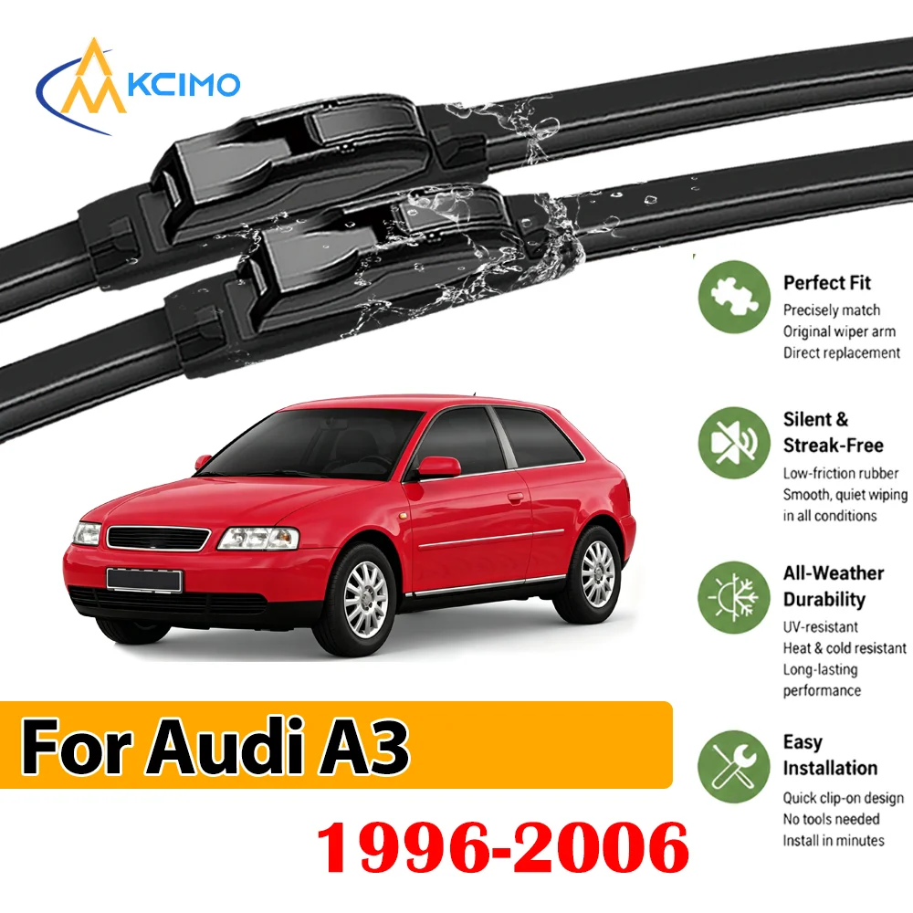 Guarantee Clear Vision 2PCS Wiper Blades For Audi A3 8L 1996-2006 All-Season Clarity Easy Install Safe Driving Confidence
Guarantee Clear Vision 2PCS Wiper Blades For Audi A3 8L 1996-2006 All-Season Clarity Easy Install Safe Driving Confidence