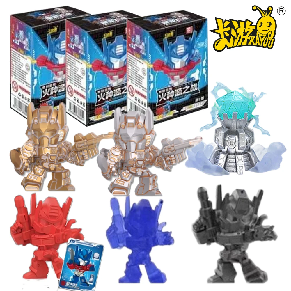 Official KAYOU Transformers Blind Box Anime Peripheral AllSpark Battle Mini Eraser Dolls Delightful Holiday Gift for Enthusiasts
Official KAYOU Transformers Blind Box Anime Peripheral AllSpark Battle Mini Eraser Dolls Delightful Holiday Gift for Enthusiasts
