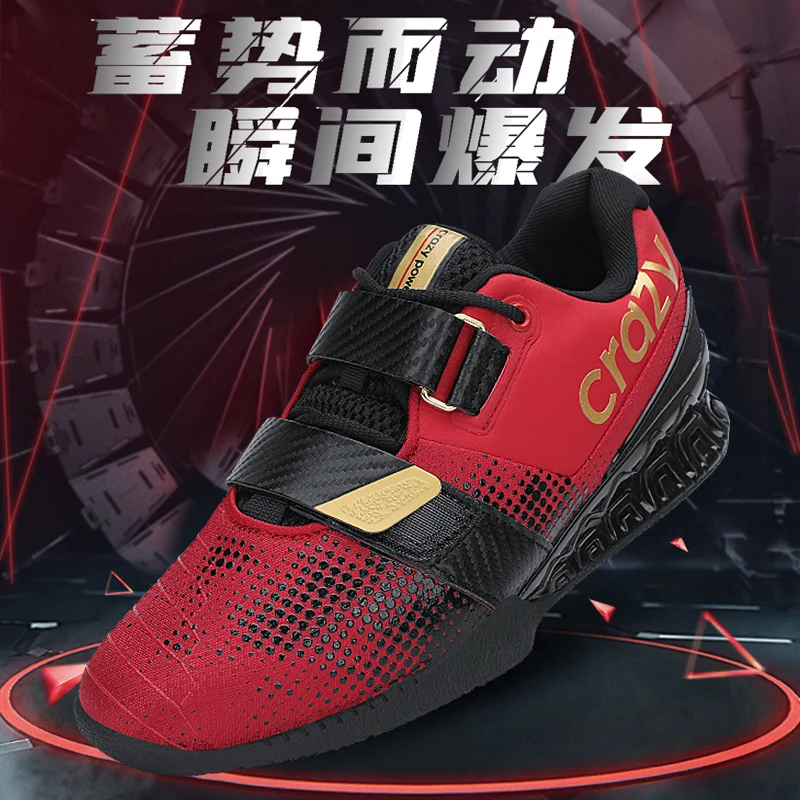 Professional Weight Lifting Shoes for Men Black Red Gym Shoes Mens Indoor Squat Shoe Man Luxury Brand Sports Shoes Men
Professional Weight Lifting Shoes for Men Black Red Gym Shoes Mens Indoor Squat Shoe Man Luxury Brand Sports Shoes Men