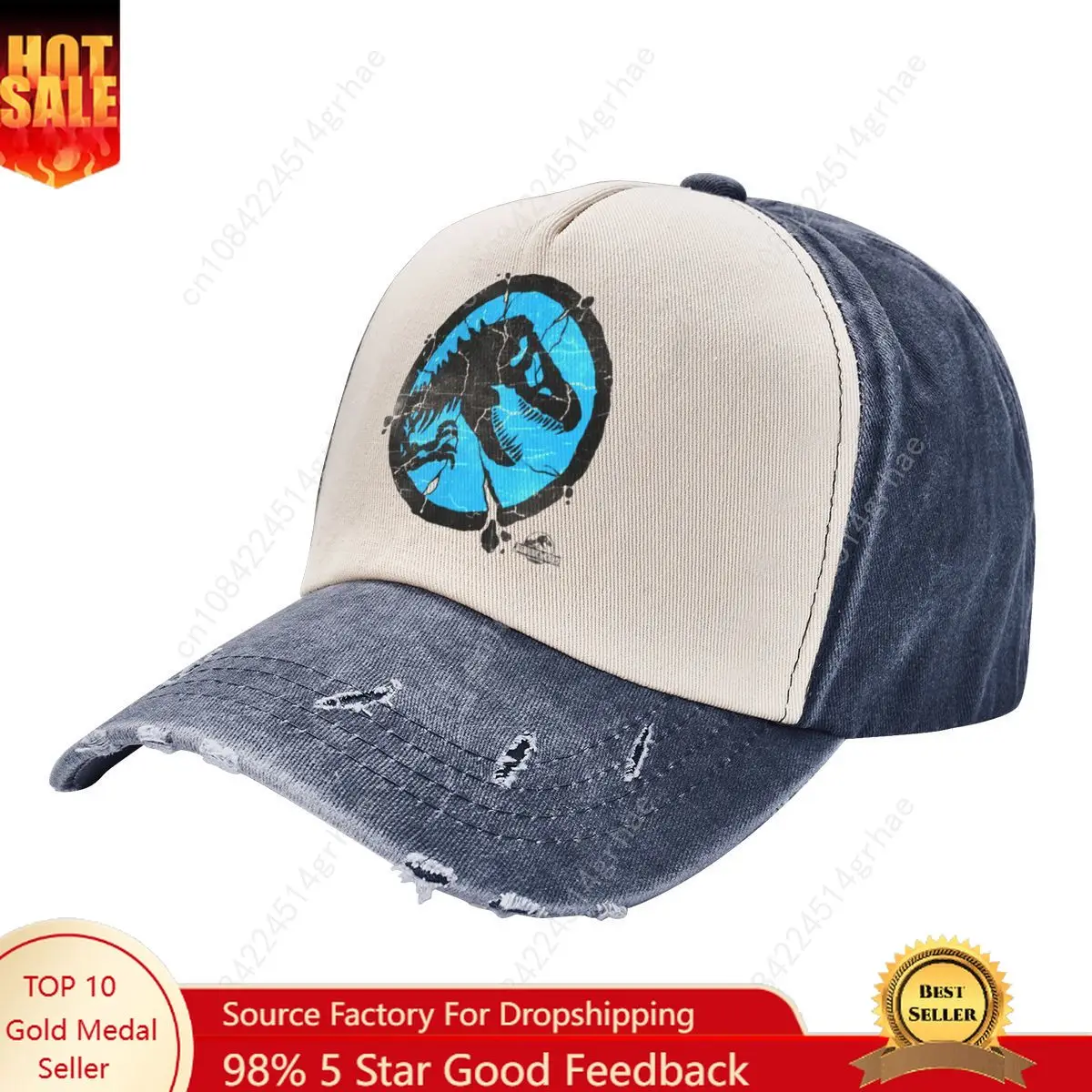 Fashion Jurassic Park Shattered Baseball Cap Unisex Style Distressed Washed Headwear Outdoor Activities Adjustable Caps Hat
Fashion Jurassic Park Shattered Baseball Cap Unisex Style Distressed Washed Headwear Outdoor Activities Adjustable Caps Hat