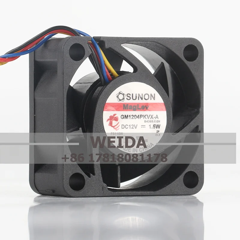 Новый оригинальный SUNON GM1204PKVX-A DC12V 1,5 Вт 4020 4 см Maglev тихий вентилятор охлаждения корпуса 40*40*20 мм
Новый оригинальный SUNON GM1204PKVX-A DC12V 1,5 Вт 4020 4 см Maglev тихий вентилятор охлаждения корпуса 40*40*20 мм
