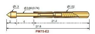 БЕСПЛАТНАЯ ДОСТАВКА 100 шт./лот PM75-E2 24,2 мм ДВУХЧАСТНЫЕ ПРУЖИННЫЕ ИСПЫТАТЕЛЬНЫЕ ЗОНДЫ POGO Штыревой разъем ДЛЯ печатной платы
БЕСПЛАТНАЯ ДОСТАВКА 100 шт./лот PM75-E2 24,2 мм ДВУХЧАСТНЫЕ ПРУЖИННЫЕ ИСПЫТАТЕЛЬНЫЕ ЗОНДЫ POGO Штыревой разъем ДЛЯ печатной платы