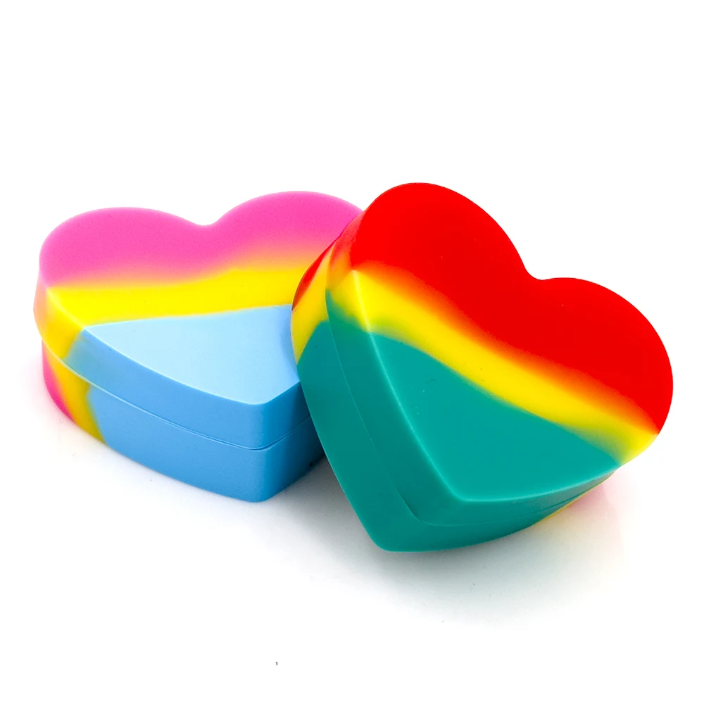 Nonstick Silicone Container Love Style 17ML Concentrat Sundries Storage Box Jar
Nonstick Silicone Container Love Style 17ML Concentrat Sundries Storage Box Jar