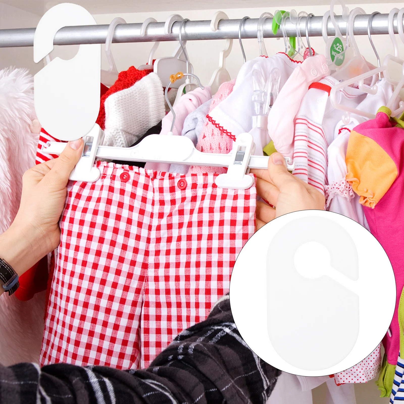 12 Pcs Clothing Classification Listing Plastic Clothes Dividers Separators Blank
12 Pcs Clothing Classification Listing Plastic Clothes Dividers Separators Blank