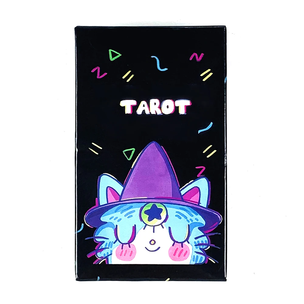 Карты Таро, 78 шт., милая колода Таро, гадание, издание, настольная игра, семейная игра для сбора, игра для кемпинга, подарок на Хэллоуин и Рождество
Карты Таро, 78 шт., милая колода Таро, гадание, издание, настольная игра, семейная игра для сбора, игра для кемпинга, подарок на Хэллоуин и Рождество