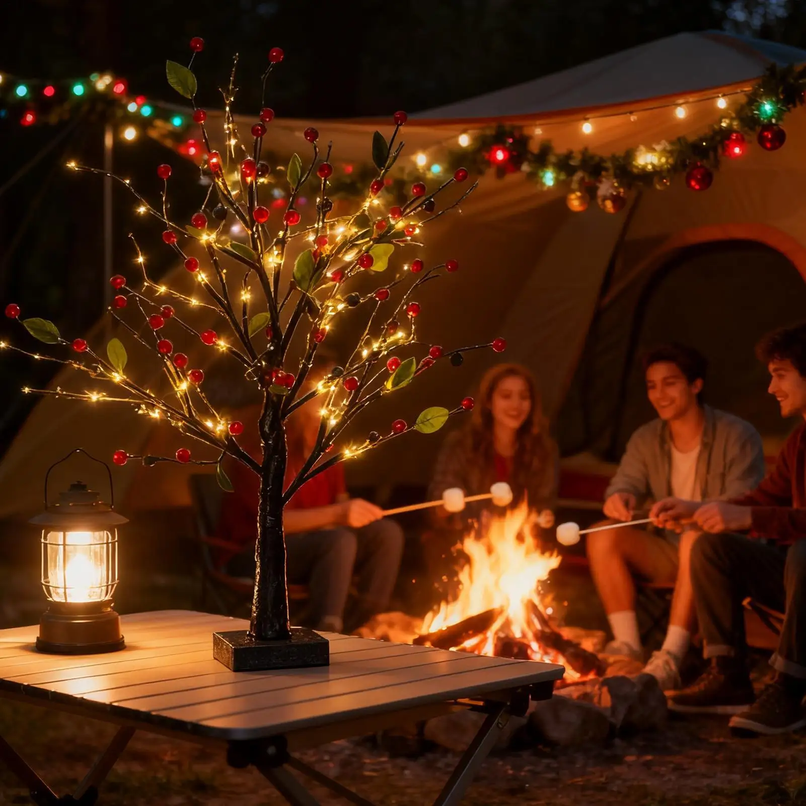 Red Berry Blossom Tree With Lights Light Up Christmas Decoration Holiday Table Decoration Tree For Apartment Restaurant Event
Red Berry Blossom Tree With Lights Light Up Christmas Decoration Holiday Table Decoration Tree For Apartment Restaurant Event