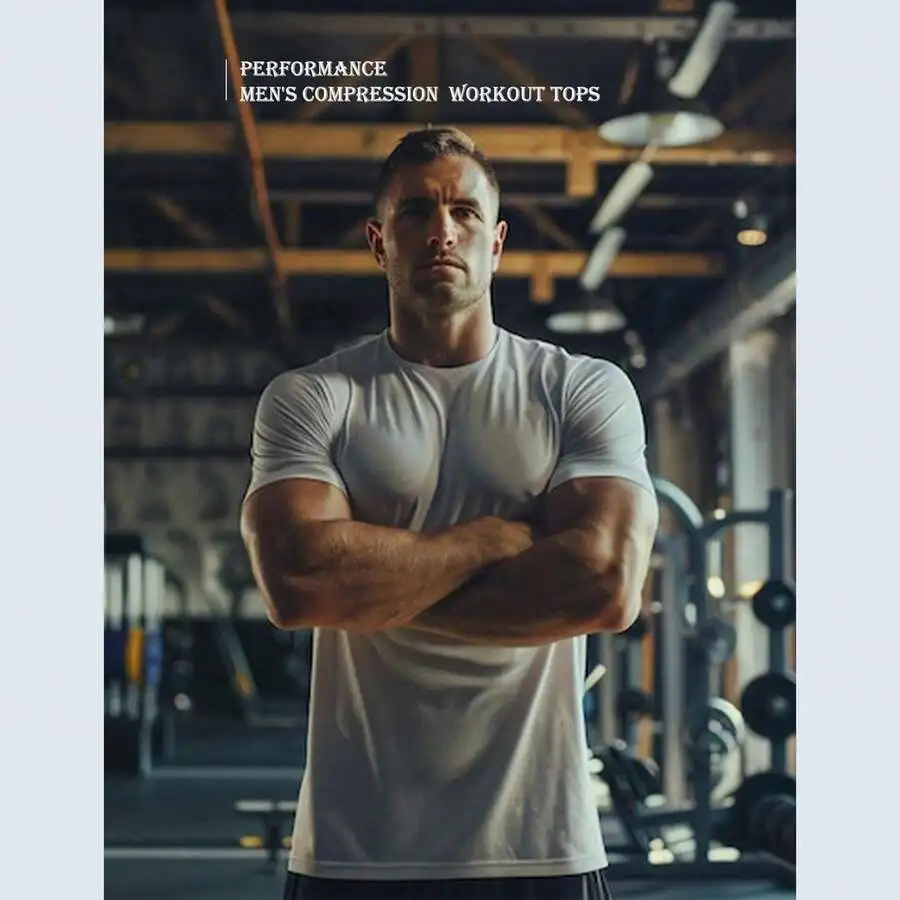 Mens Compression Workout T-Shirt Crew Neck Short Sleeve Quick Dry Gym Sports Top
Mens Compression Workout T-Shirt Crew Neck Short Sleeve Quick Dry Gym Sports Top