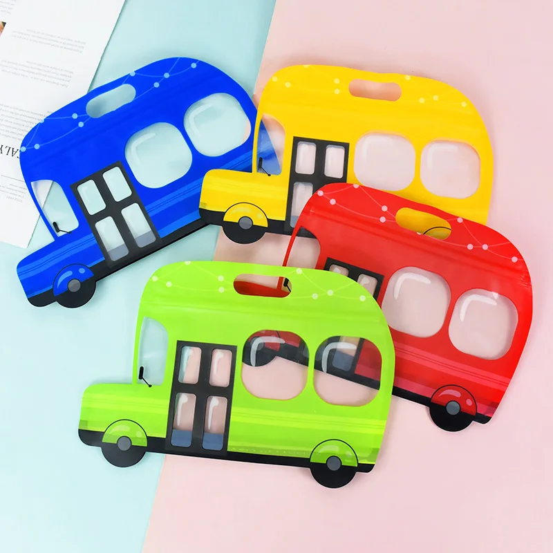5Pcs Cartoon Car Shape Candy Gift Bags Cookie Snack Baking Package Zipper Bag For Baby Shower Decor Xmas Birthday Party Supplies
5Pcs Cartoon Car Shape Candy Gift Bags Cookie Snack Baking Package Zipper Bag For Baby Shower Decor Xmas Birthday Party Supplies