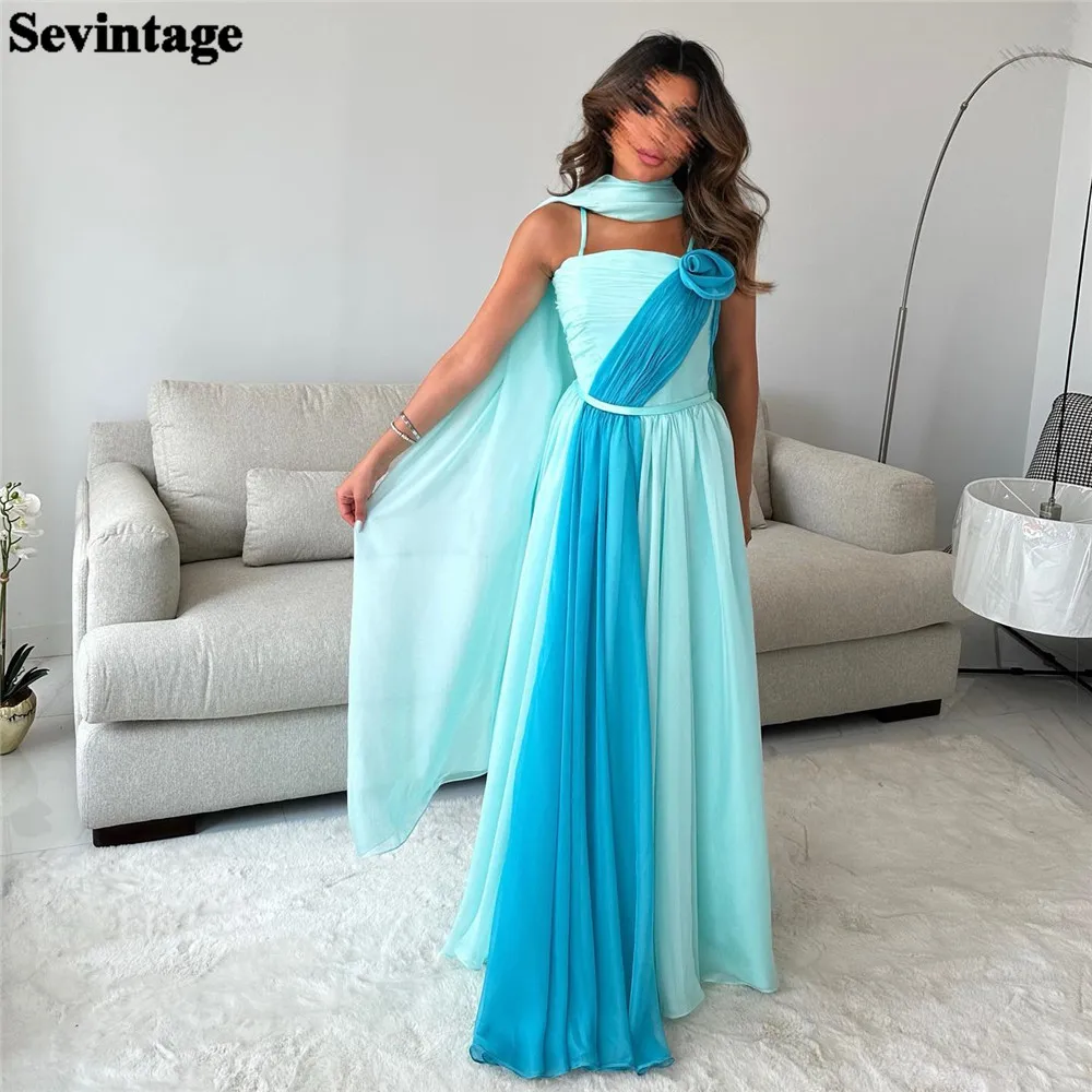 Sevintage Elegant Mint Green Arabia Evening Dresses Spaghetti Strap Women Prom Dresses Long Cape Flower Floor Length Party Grown
Sevintage Elegant Mint Green Arabia Evening Dresses Spaghetti Strap Women Prom Dresses Long Cape Flower Floor Length Party Grown