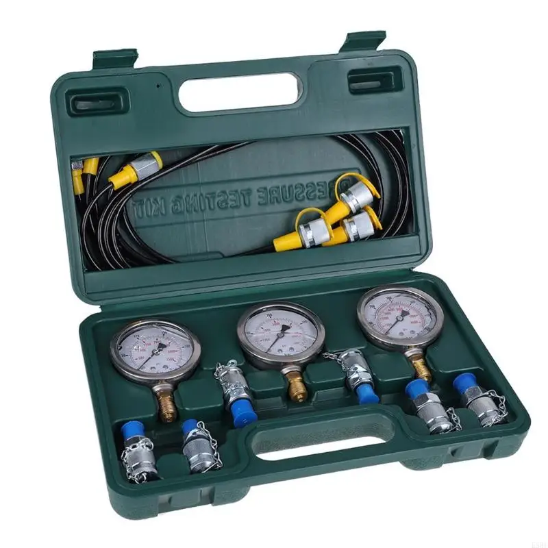 E5BE Portable Excavator Hydraulic Pressure Test Coupling With Testing Hose Gauge Coupling and Tools
E5BE Portable Excavator Hydraulic Pressure Test Coupling With Testing Hose Gauge Coupling and Tools