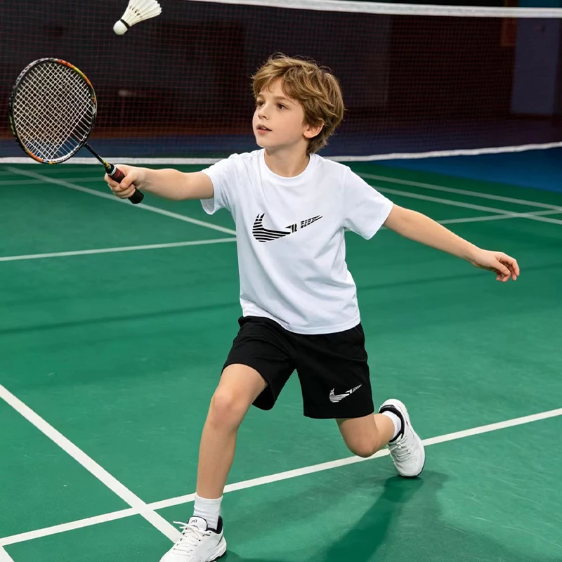 Children Boys Girls Short-Sleeved Top+Shorts Charming T-shirt Summer Clothes 3-12Years Coat Round-Neck Letters Casual Sports Set
Children Boys Girls Short-Sleeved Top+Shorts Charming T-shirt Summer Clothes 3-12Years Coat Round-Neck Letters Casual Sports Set