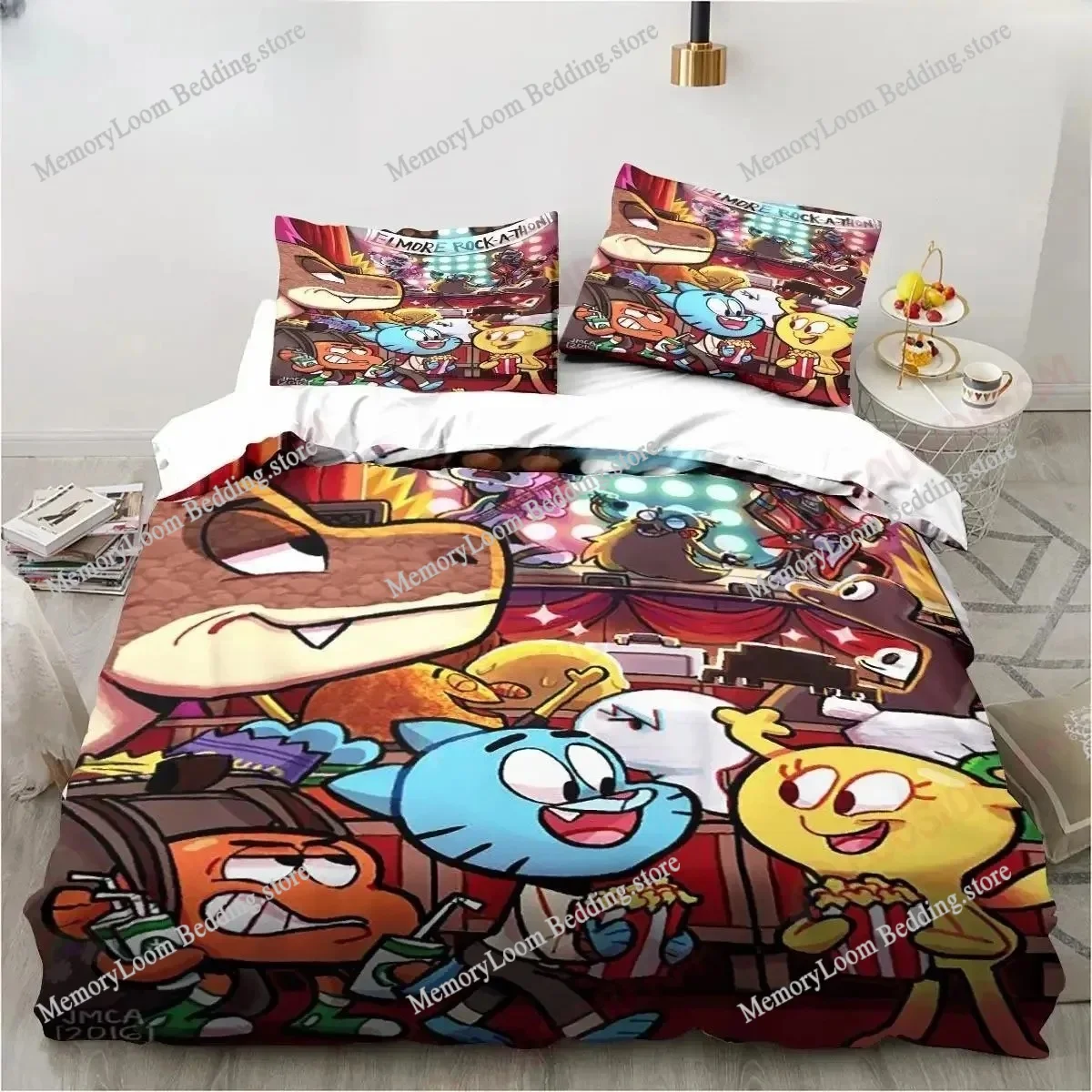New Cartoon The Amazing World Bedding Set Gumball Sheet King Twin Double Child Bedding Set Mircofiber or Polyester Duvet Cover
New Cartoon The Amazing World Bedding Set Gumball Sheet King Twin Double Child Bedding Set Mircofiber or Polyester Duvet Cover
