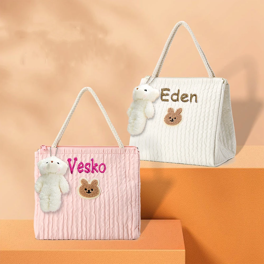 Personalized Customization Multi functional Portable One Shoulder Large Capacity Embroidery Insulation Mother's Bag Strap Name
Personalized Customization Multi functional Portable One Shoulder Large Capacity Embroidery Insulation Mother's Bag Strap Name