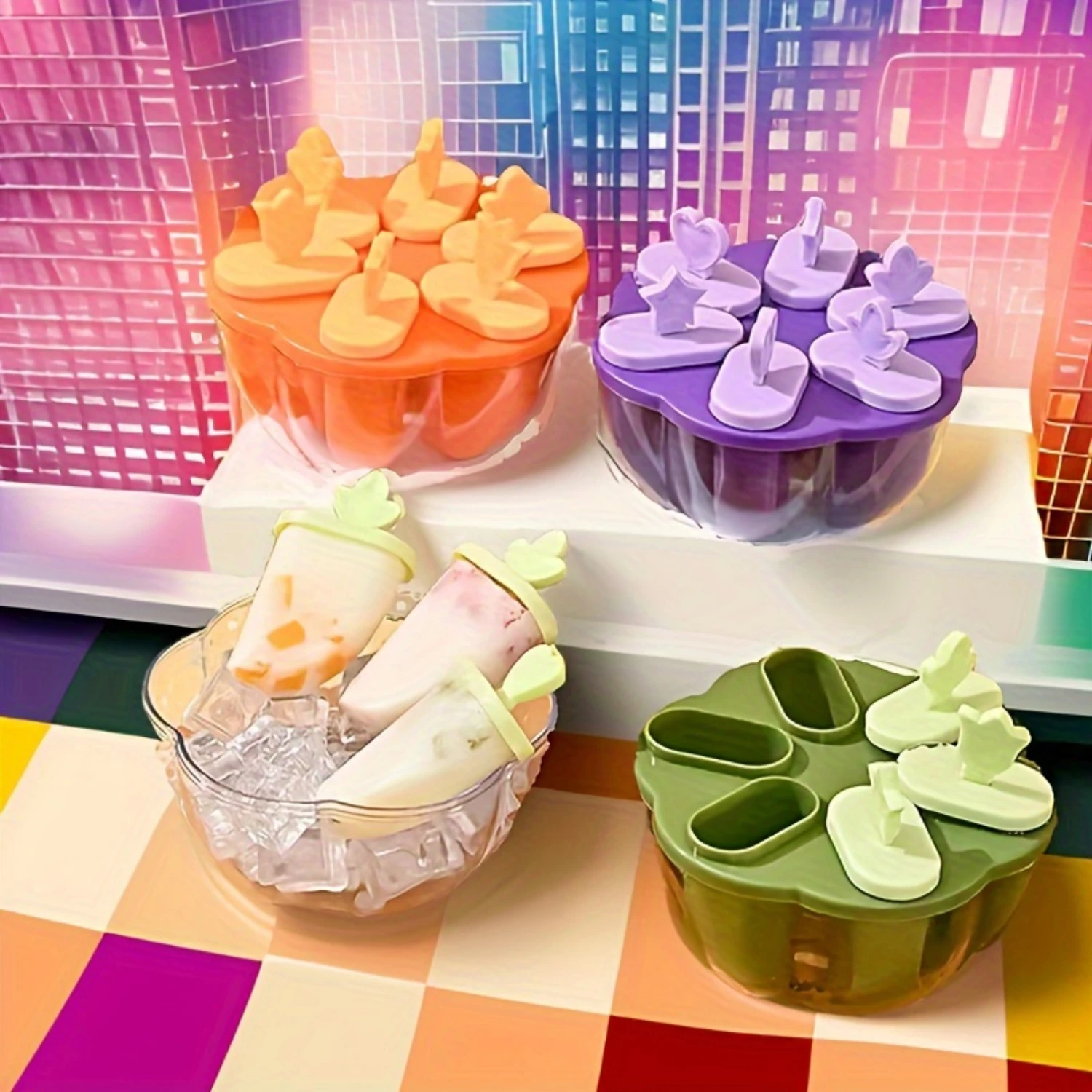 1pc, Popsicle Mold, Creative Popsicle Mold, Plastic Popsicle Mold, Ice Cream Mold, Ice Cube Box, Household Popsicle Mold, Safet
1pc, Popsicle Mold, Creative Popsicle Mold, Plastic Popsicle Mold, Ice Cream Mold, Ice Cube Box, Household Popsicle Mold, Safet