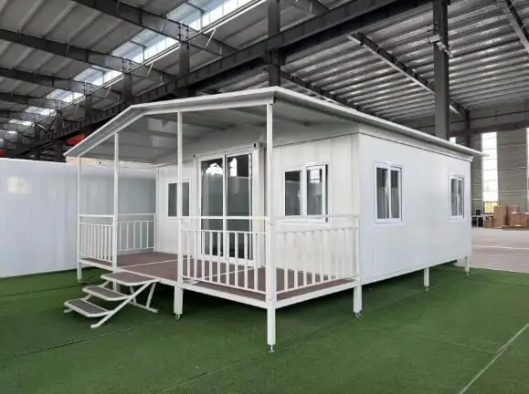 Portable Prefab Container Home, 13x20 ft, Mobile Expandable with Windows and Doors, Multi-Purpose for Office, Shop, Guard House
Portable Prefab Container Home, 13x20 ft, Mobile Expandable with Windows and Doors, Multi-Purpose for Office, Shop, Guard House