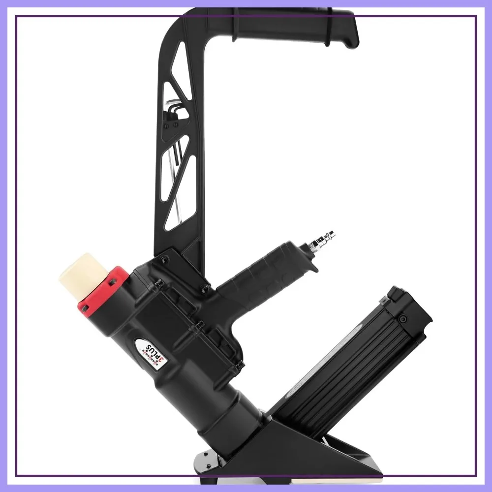 2-in-1 Pneumatic Flooring Nailer Stapler for Hardwood Engineered Flooring 1-1/2 to 2 Inch
2-in-1 Pneumatic Flooring Nailer Stapler for Hardwood Engineered Flooring 1-1/2 to 2 Inch