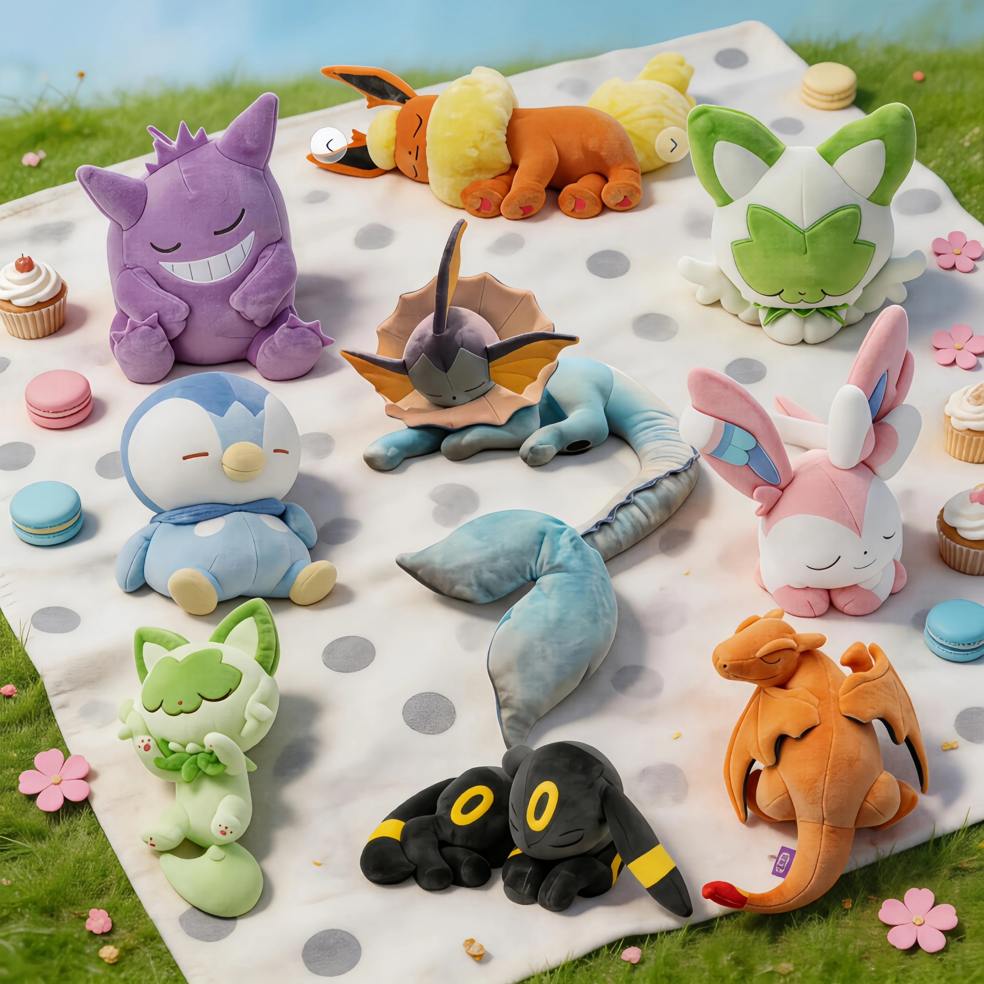 Pokemon Pikachu Sleeping Series Sylveon Piplup Gengar Sprigatito Plush Sprigatito Piplup Stuffed Doll Pachirisu Peluche Toy Gift
Pokemon Pikachu Sleeping Series Sylveon Piplup Gengar Sprigatito Plush Sprigatito Piplup Stuffed Doll Pachirisu Peluche Toy Gift
