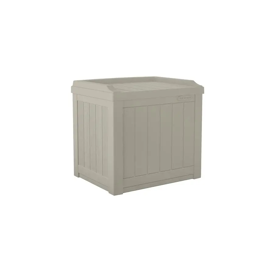 Outdoor Storage Box 22 Gallon Light Taupe Resin Outdoor Deck Box with Seat, Weatherproof Patio Storage Bin Container for Keeping
Outdoor Storage Box 22 Gallon Light Taupe Resin Outdoor Deck Box with Seat, Weatherproof Patio Storage Bin Container for Keeping