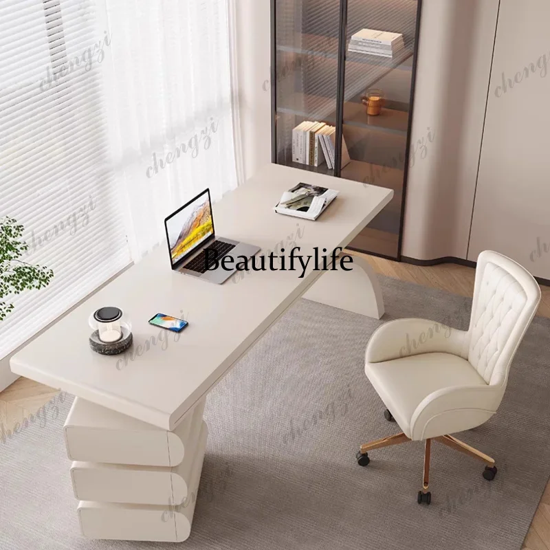BBB Cream French Light Luxury Office Desk Modern Female Solid Wood Luxury Office Desk Popular Online Office Furniture
BBB Cream French Light Luxury Office Desk Modern Female Solid Wood Luxury Office Desk Popular Online Office Furniture