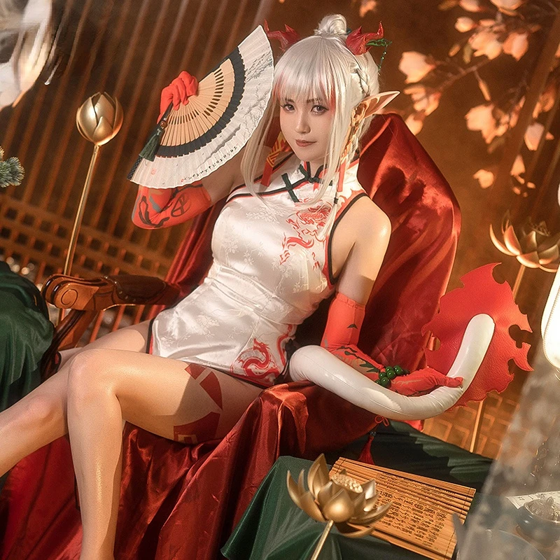 Game Arknights Nian Cosplay Costumes Set Halloween Christmas Costumes for Adults Deguisement for Carnaval
Game Arknights Nian Cosplay Costumes Set Halloween Christmas Costumes for Adults Deguisement for Carnaval