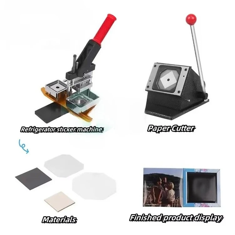 2.5*2.5Inch Plastic Square Photo Badge Making Machine Magnet Making Machine Kit With 100Sets Magnet Materials
2.5*2.5Inch Plastic Square Photo Badge Making Machine Magnet Making Machine Kit With 100Sets Magnet Materials