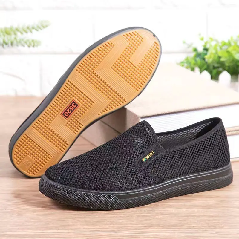 Old Beijing cloth shoes men's summer mesh board breathable versatile one-pedal lazy canvas
Old Beijing cloth shoes men's summer mesh board breathable versatile one-pedal lazy canvas