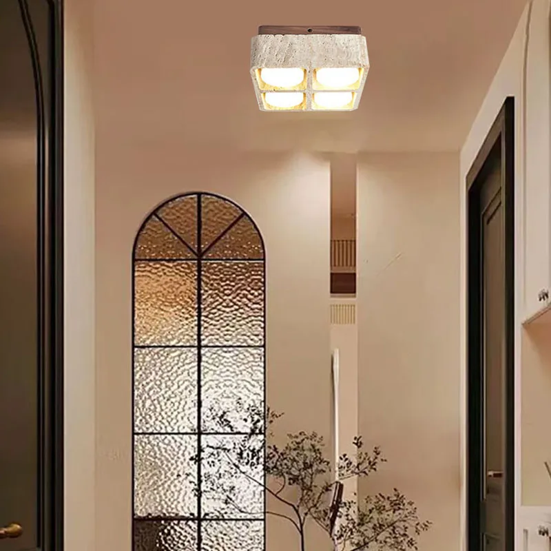 Retro LED ceiling light Japanese style yellow cave stone ceiling light creative box home bedroom hallway room lighting fixtures
Retro LED ceiling light Japanese style yellow cave stone ceiling light creative box home bedroom hallway room lighting fixtures