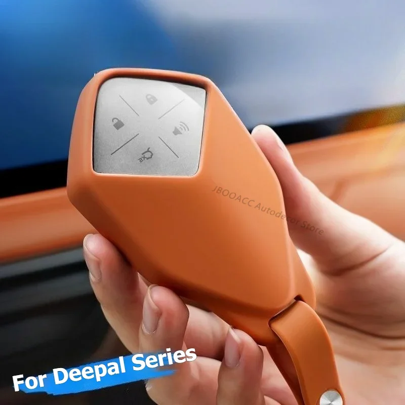 For Changan Deepal S07 S05 S09 L07 SL03 Car Key Cover Protective Shell Silicone Key Case Keychain Protector Interior Accessories
For Changan Deepal S07 S05 S09 L07 SL03 Car Key Cover Protective Shell Silicone Key Case Keychain Protector Interior Accessories