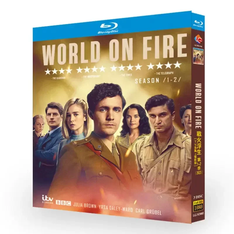 BD Blu-ray Disc Life on War Seasons 1–2 and Movie Version British Drama 1080p Box Set
BD Blu-ray Disc Life on War Seasons 1–2 and Movie Version British Drama 1080p Box Set