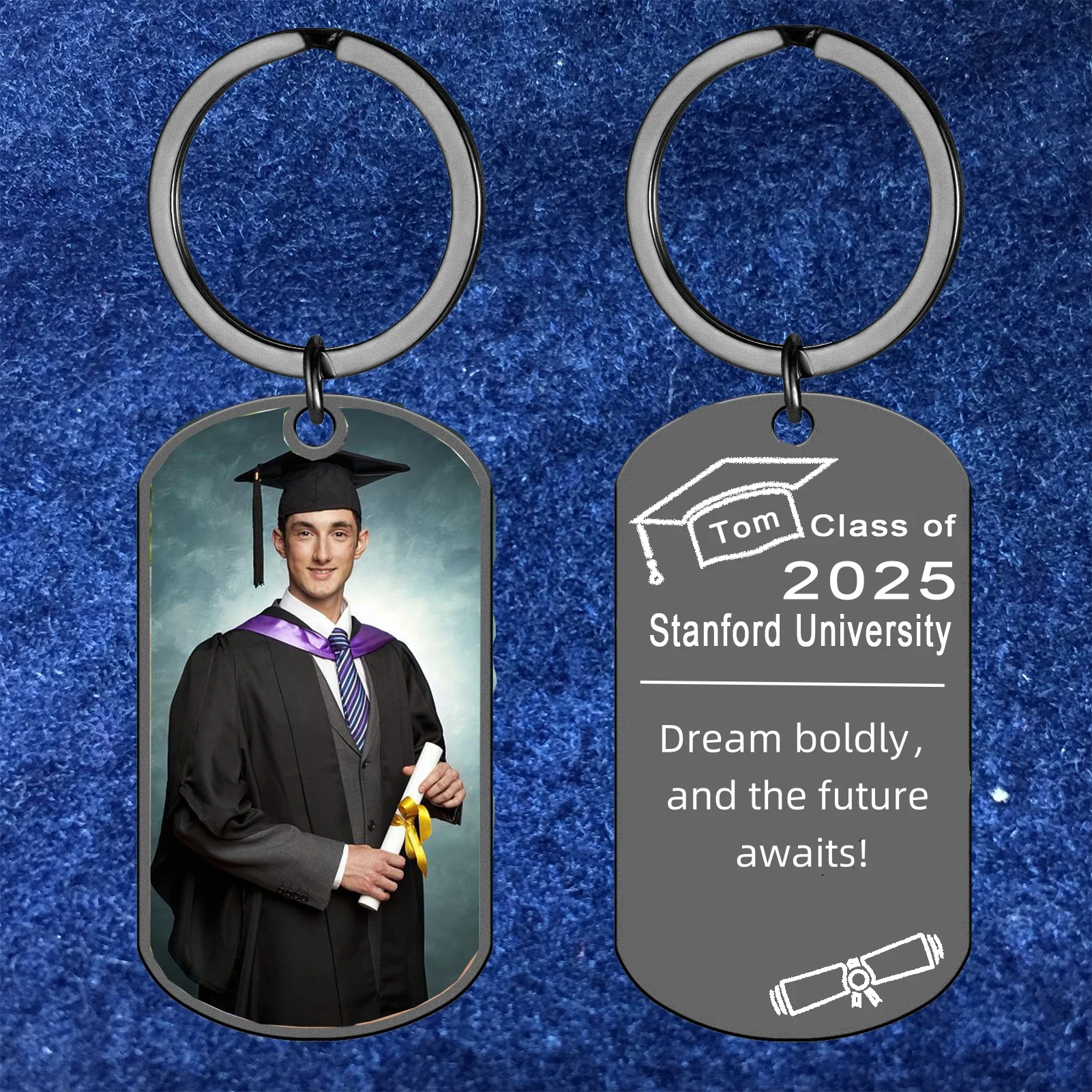 Personalized Graduate Memories Photo Keychain Custom Graduation Memories Season Picture Graduation Memorial Best Wishes Gift
Personalized Graduate Memories Photo Keychain Custom Graduation Memories Season Picture Graduation Memorial Best Wishes Gift