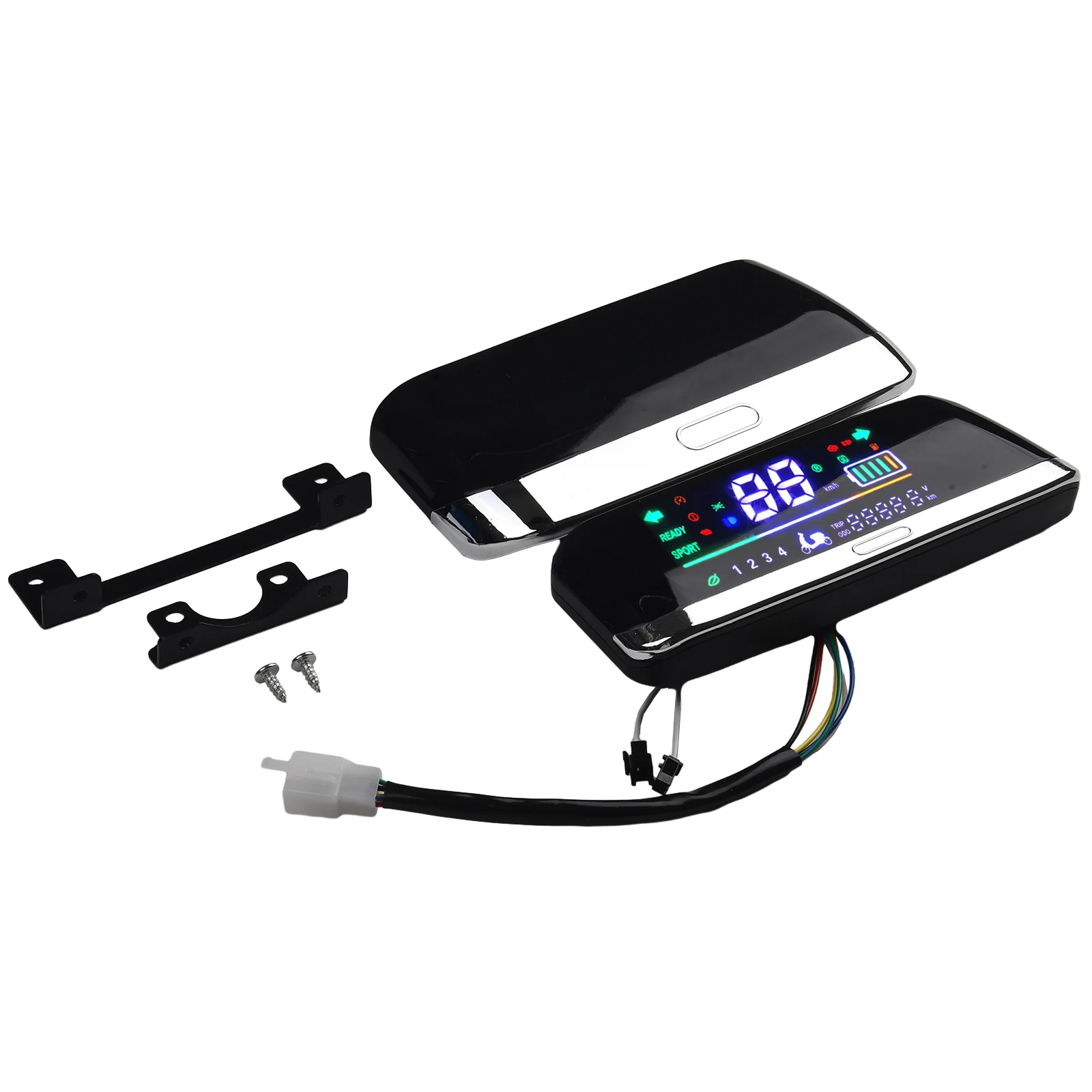 1pc Motor Screen Scooter LCD Display Electric Electric Bicycles LCD Motor Scooter Screen Wide 48-72V Bike Replacement Parts
1pc Motor Screen Scooter LCD Display Electric Electric Bicycles LCD Motor Scooter Screen Wide 48-72V Bike Replacement Parts