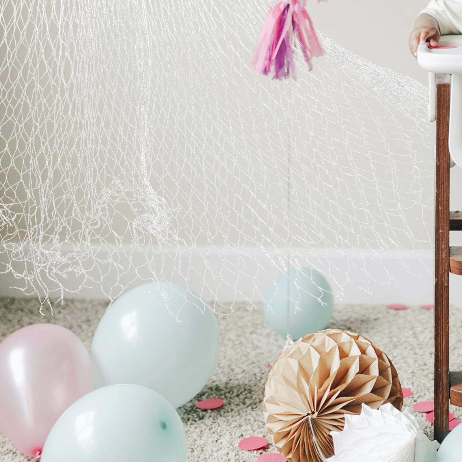 Balloon Drop Net Large Plastic Storage Organizer Balloon Release Party Decoration Net for Indoor Outdoor Events
Balloon Drop Net Large Plastic Storage Organizer Balloon Release Party Decoration Net for Indoor Outdoor Events