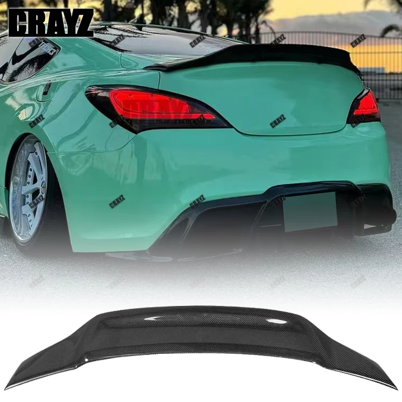 For Hyundai Genesis Coupe Spoiler 2009 10 11 12 2013 Year Glossy Real Carbon Fiber / FRP Rear Wing R Style Spoiler Accessories
For Hyundai Genesis Coupe Spoiler 2009 10 11 12 2013 Year Glossy Real Carbon Fiber / FRP Rear Wing R Style Spoiler Accessories