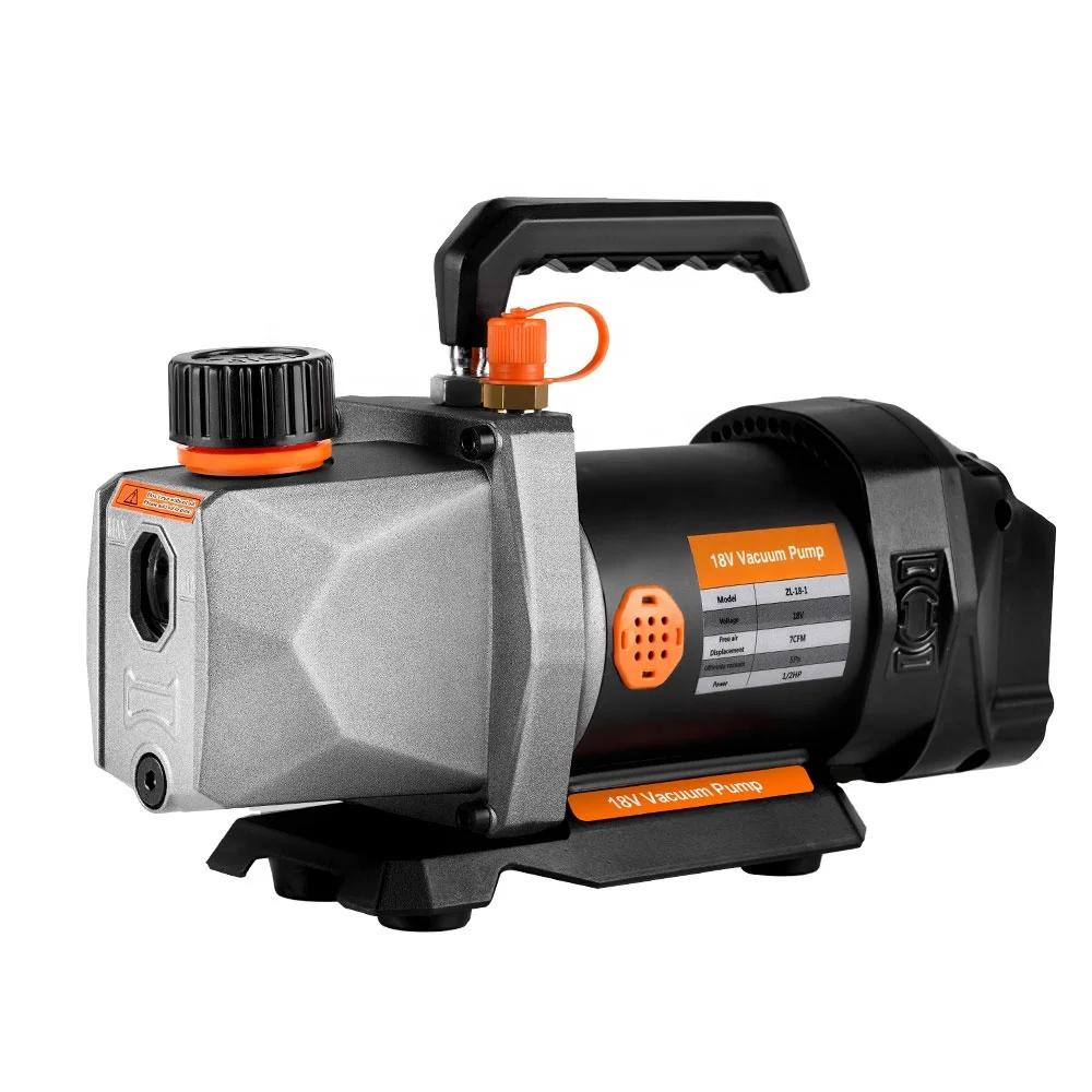 Cordless Refrigerant Vacuum Pump 7CFM 5PA 1/2HP 1/4 Air Inlet for Household Air Conditioning for Makita 18v Battery
Cordless Refrigerant Vacuum Pump 7CFM 5PA 1/2HP 1/4 Air Inlet for Household Air Conditioning for Makita 18v Battery