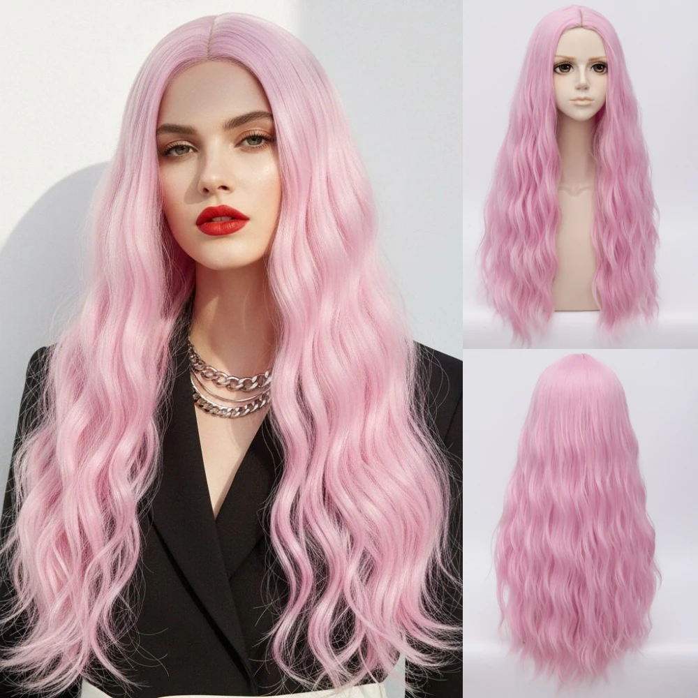 Женский аниме-игровой косплей, розовый длинный пушистый парик с волнами, термостойкий синтетический парик для повседневной вечеринки
Женский аниме-игровой косплей, розовый длинный пушистый парик с волнами, термостойкий синтетический парик для повседневной вечеринки